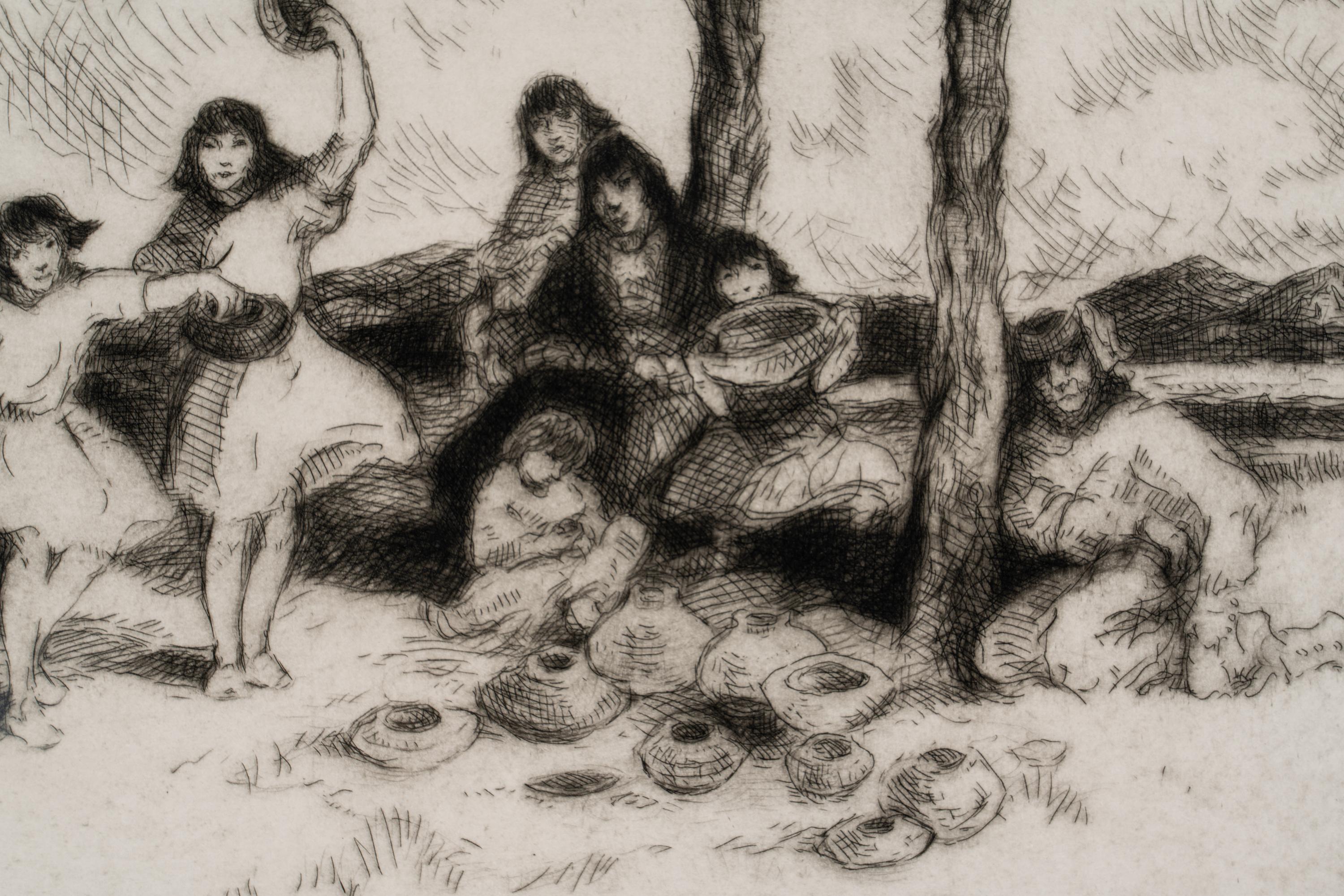 Roadside Pottery Vendors, edition 19/35