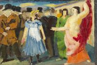 Sketch for 'La femme adultère,' 1943