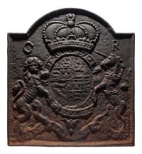 An English Cast Iron Fireback