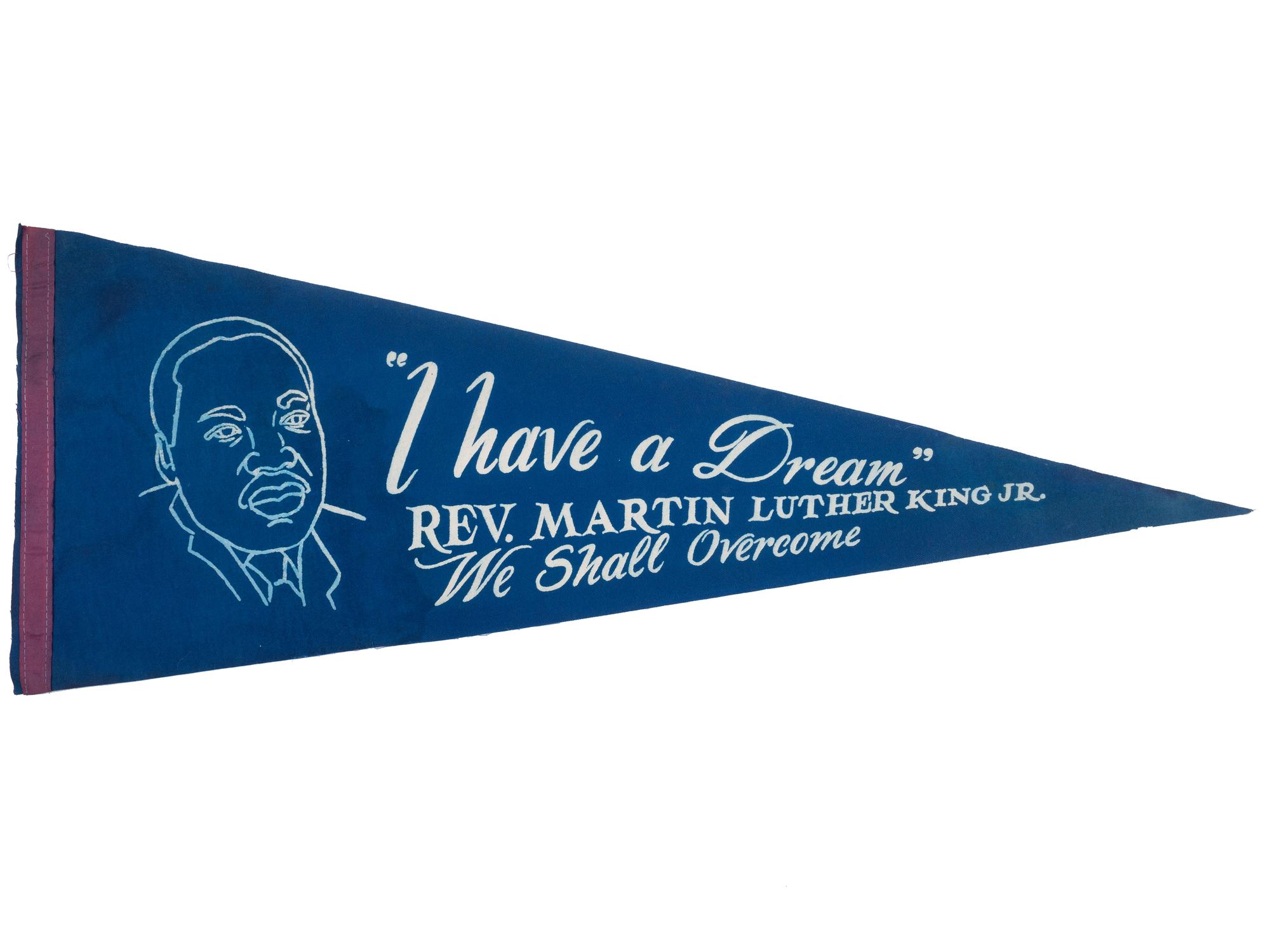 [KING, Martin Luther, Jr. (1929-1968)]. " I have a Dream" pennant.