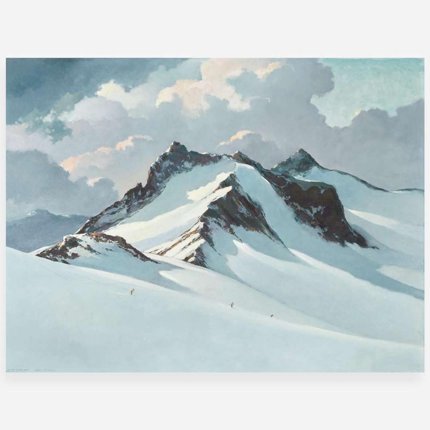 Eric Sloane (American, 1905–1985) In the Tuxer Alps