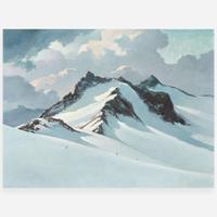 Eric Sloane (American, 1905–1985) In the Tuxer Alps