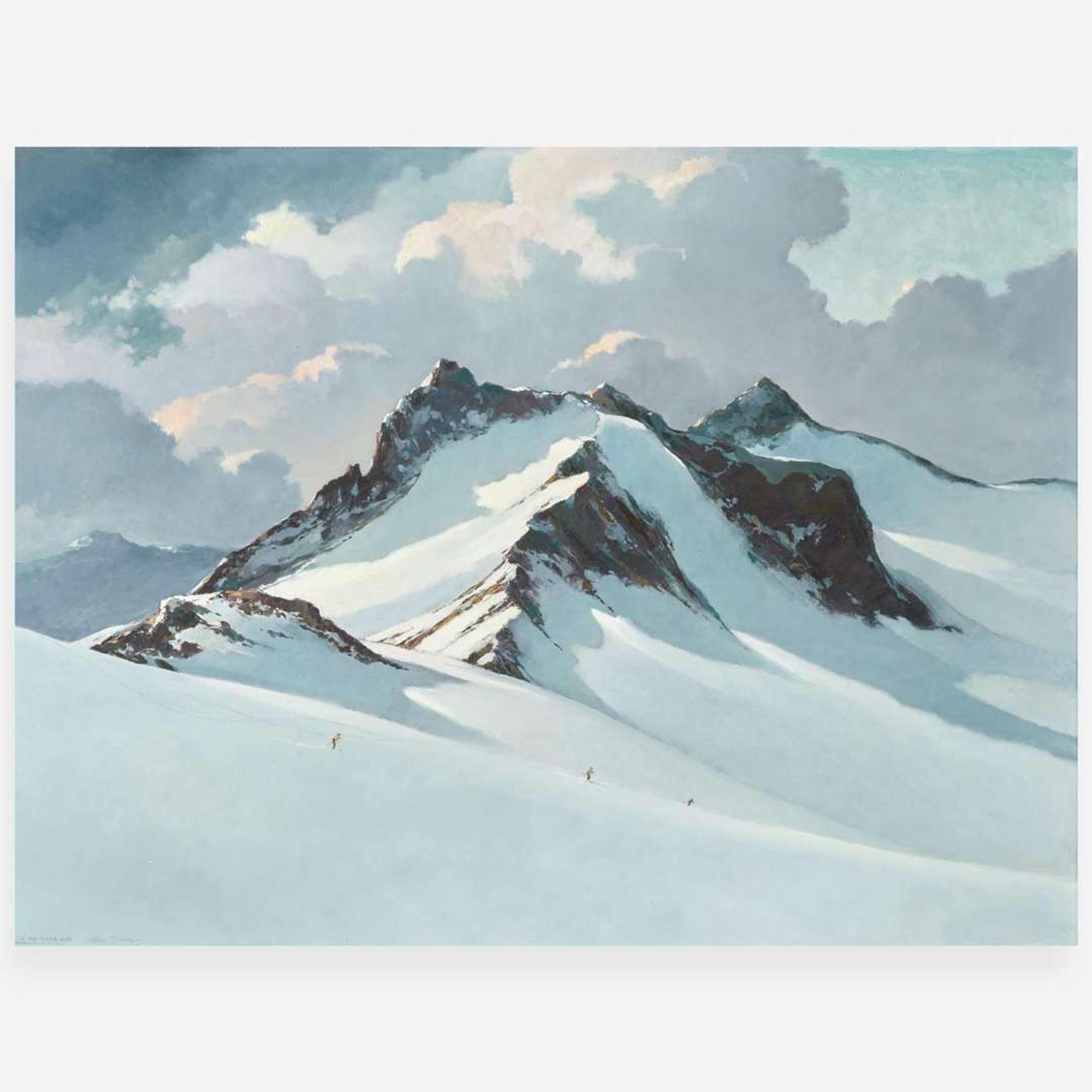 Eric Sloane (American, 1905–1985) In the Tuxer Alps
