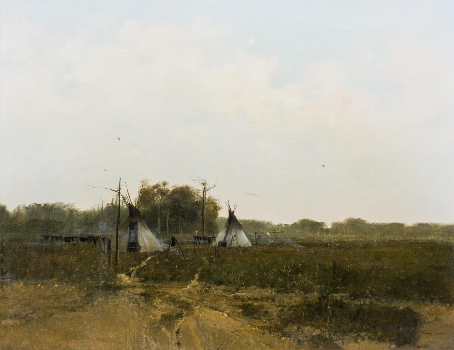 Michael Coleman, (American, b.1946), High Bank, White Coat River, 1970