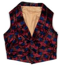 Three Men's 19th Century Waistcoats/Vests, 1840-60