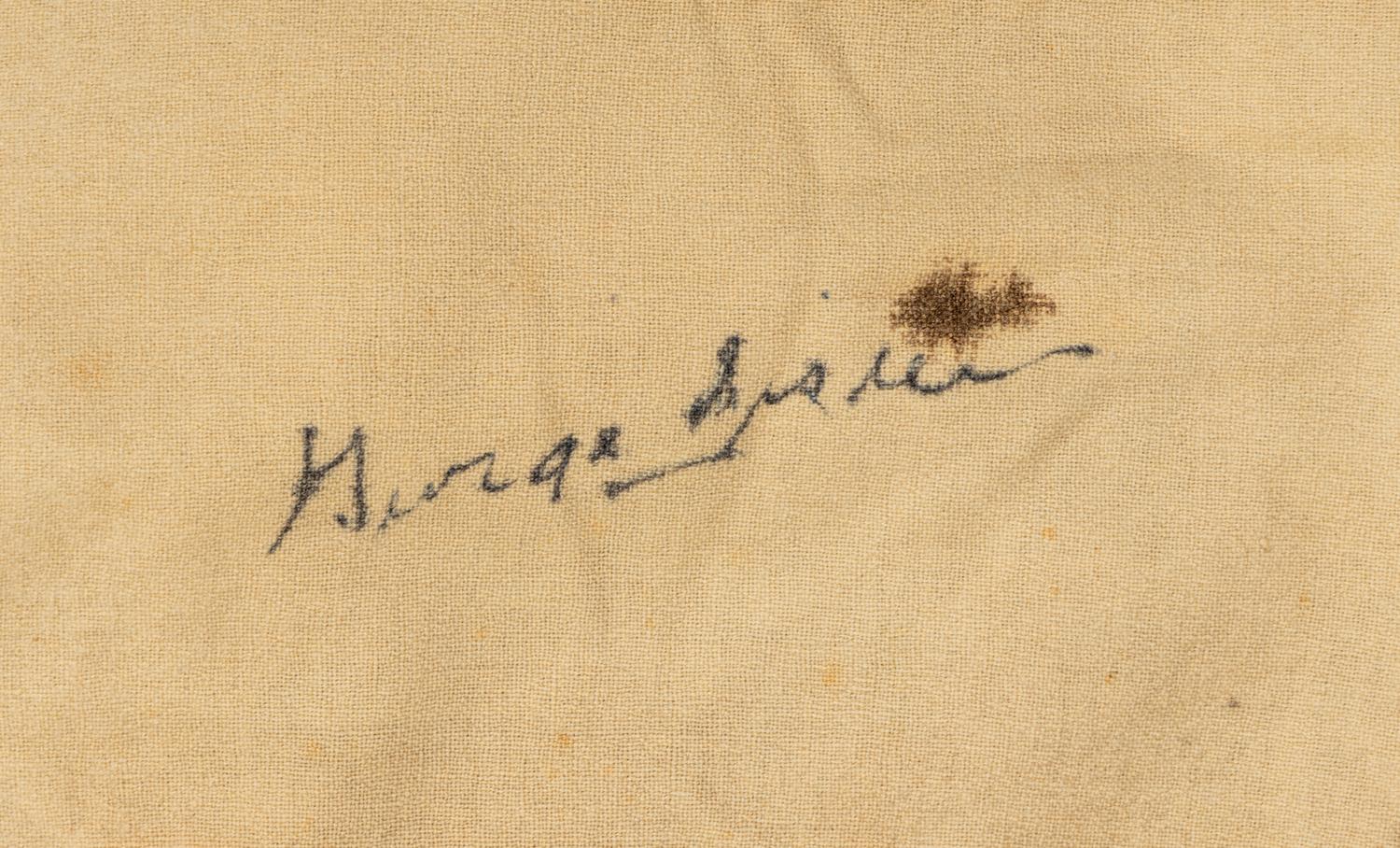 An Authentic 1943 Zack Taylor St. Louis Browns Multi Signed Autograph Baseball Jersey Including George Sisler, Stan Musial and Harry Caray Autos,