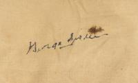 An Authentic 1943 Zack Taylor St. Louis Browns Multi Signed Autograph Baseball Jersey Including George Sisler, Stan Musial and Harry Caray Autos,