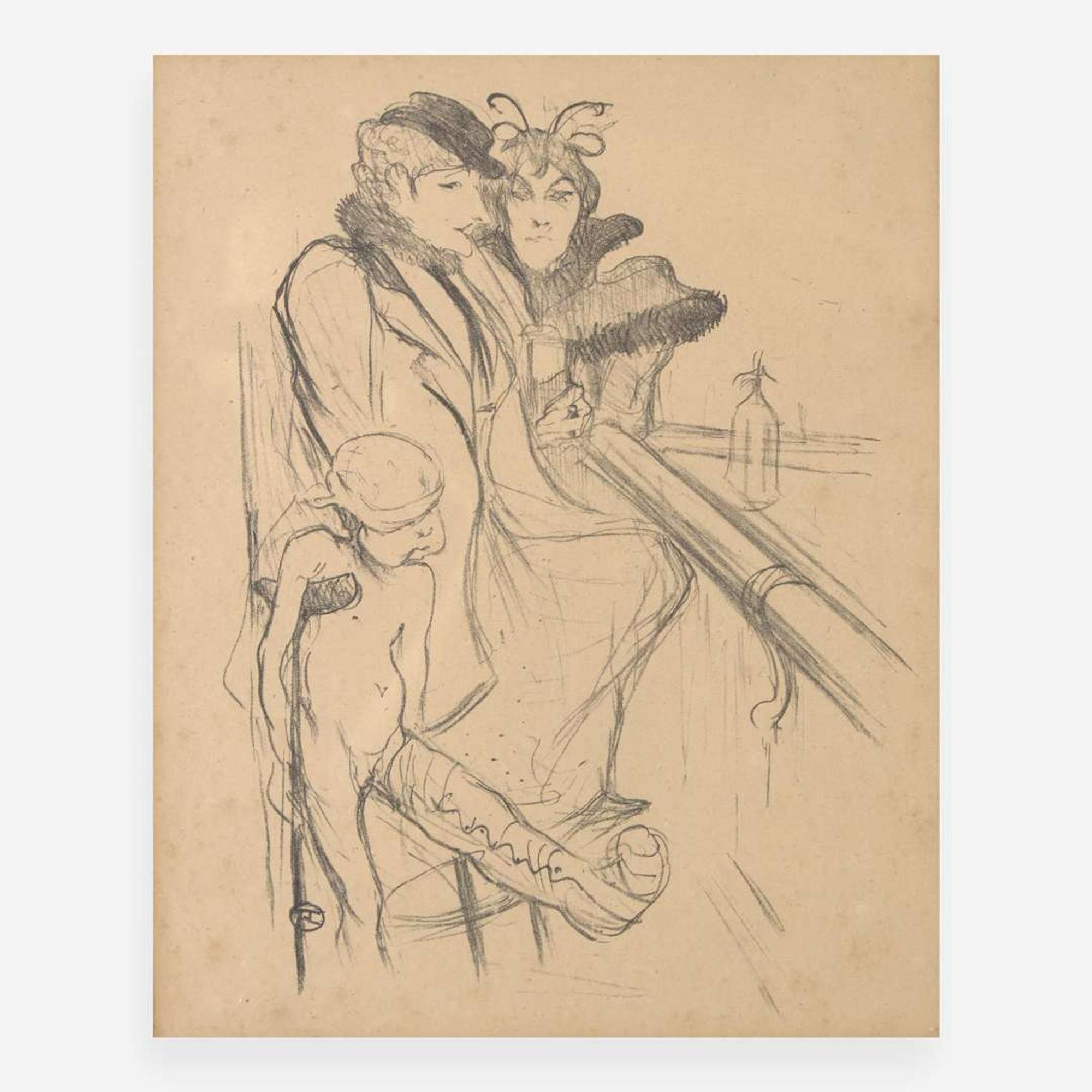 Henri de Toulouse-Lautrec (French, 1864–1901) Eros Vanné