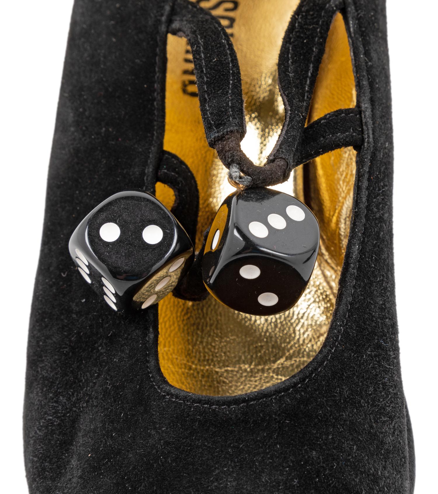 Moschino Dice Pumps, 1980-90s