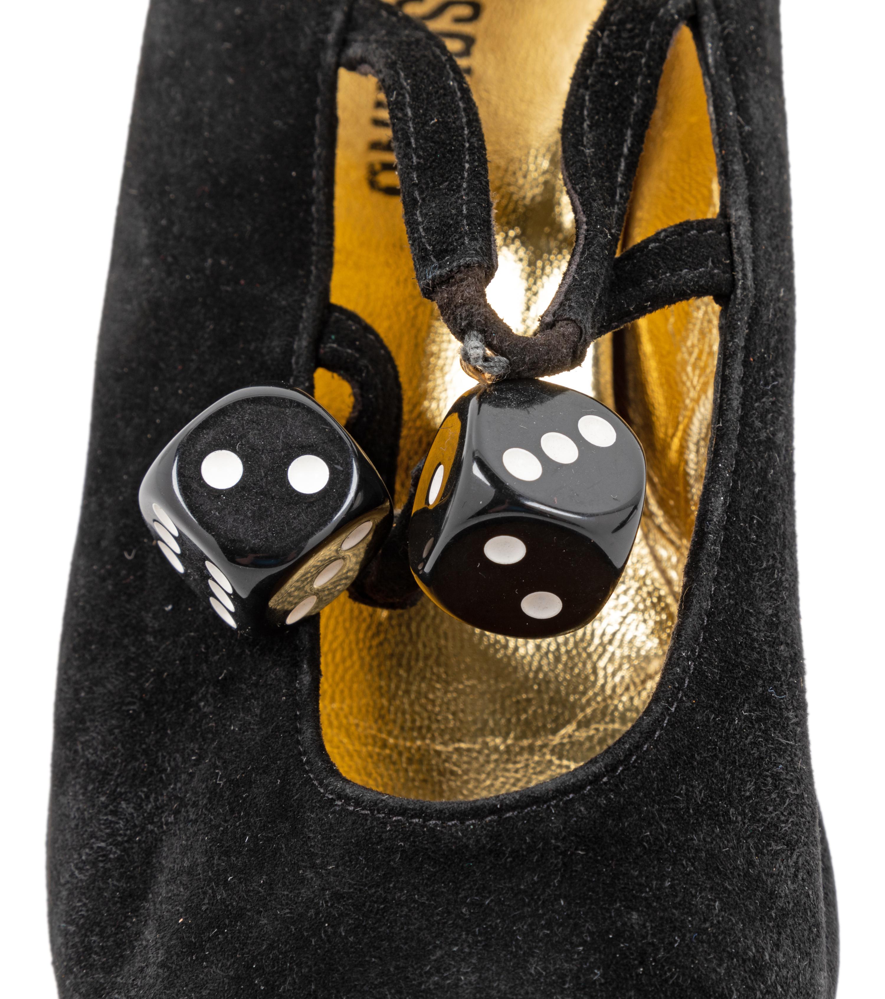 Moschino Dice Pumps, 1980-90s