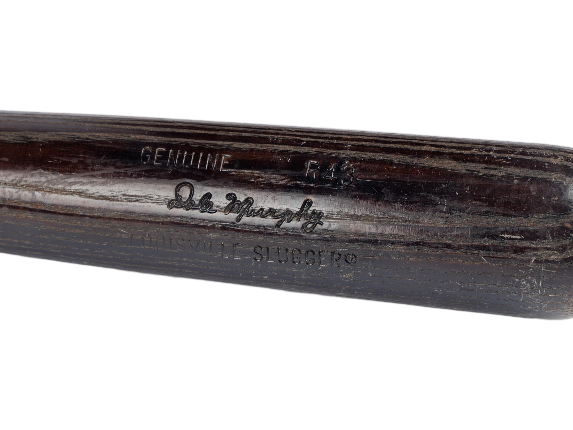 A Dale Murphy 1986-89 Atlanta Braves Baseball Promotions Louisville Slugger Bat (MEARS LOA)