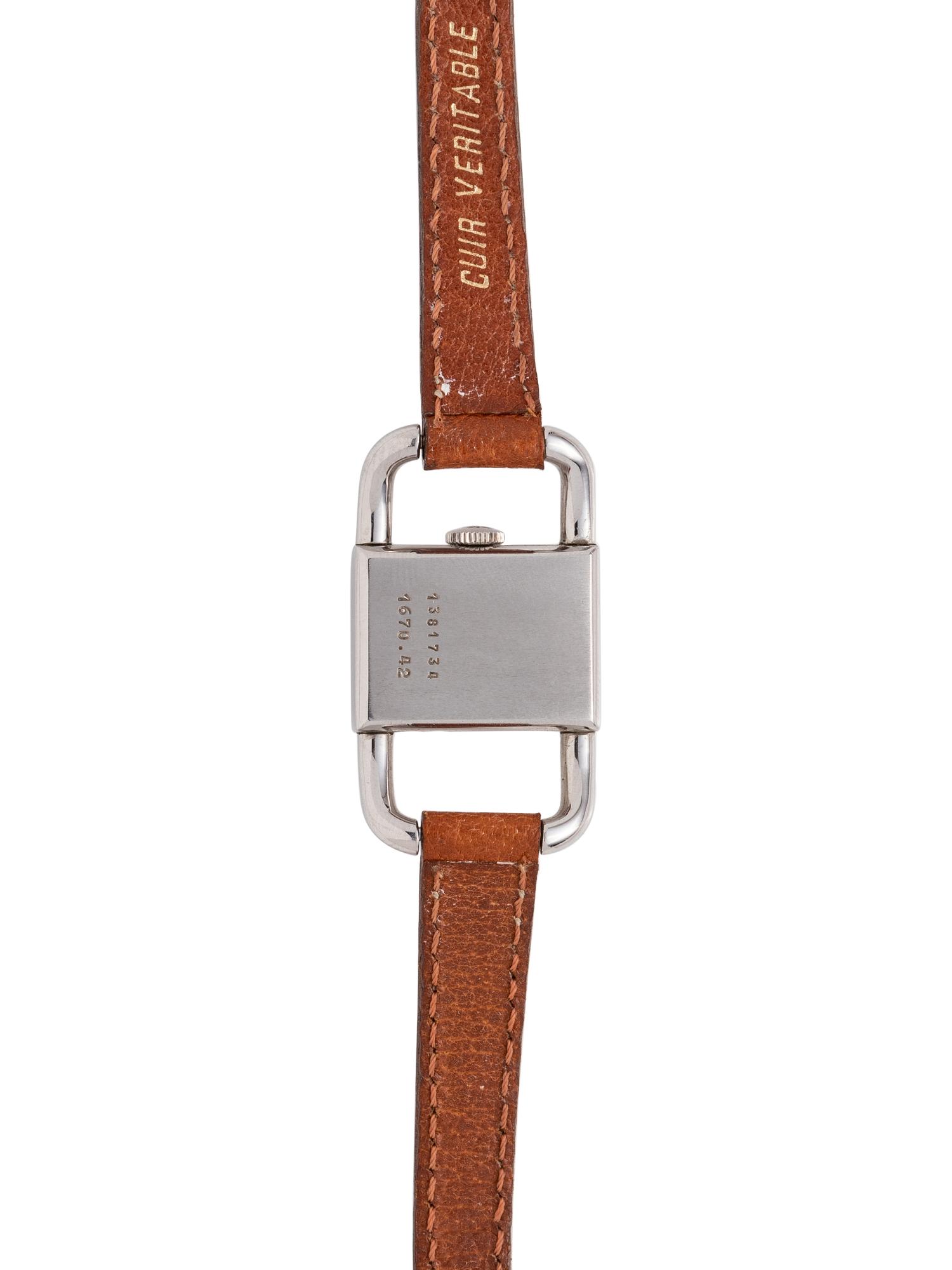 JAEGER-LeCOULTRE, STAINLESS STEEL WRISTWATCH