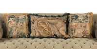A Button-Tufted Upholstered Sofa