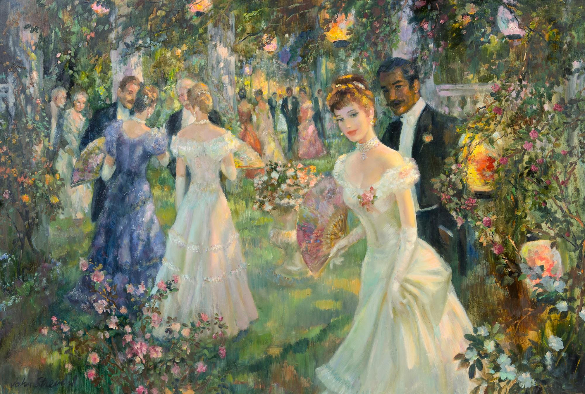 Frederic John Lloyd Strevens, (British, 1902-1990), Evening Fete