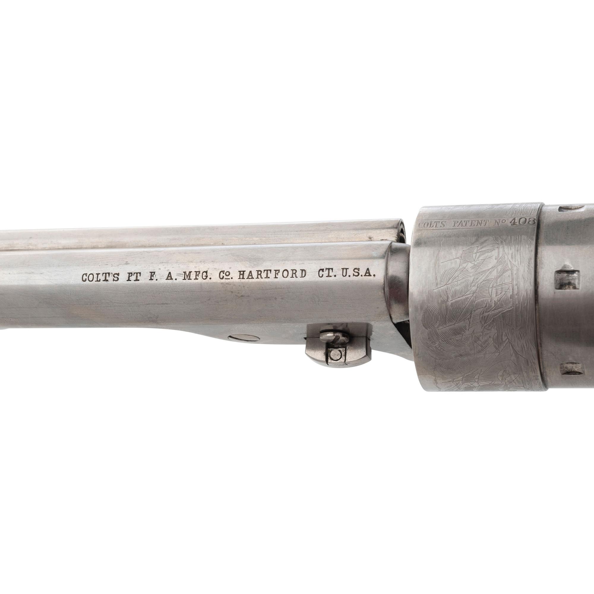 Restored Colt Model 1860 Richards-Mason Conversion Revolver