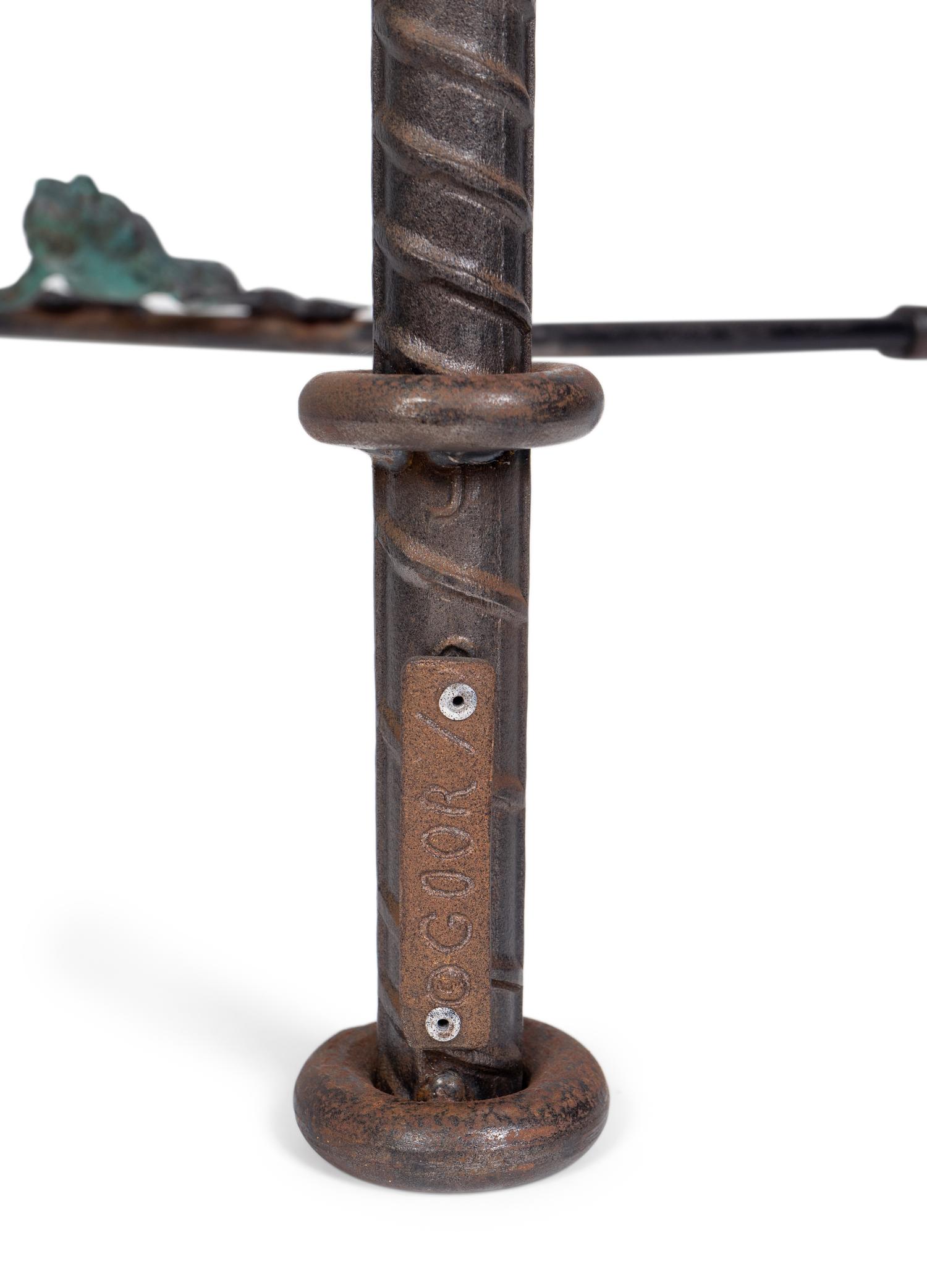 Bronze Figural Table