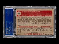 A 1952 Topps Dick Groat High Number Baseball Card No. 369 (PSA 5 EX)