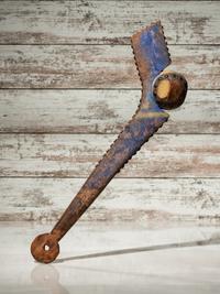 Eastern Plains Painted and Tacked Gunstock Ball Club