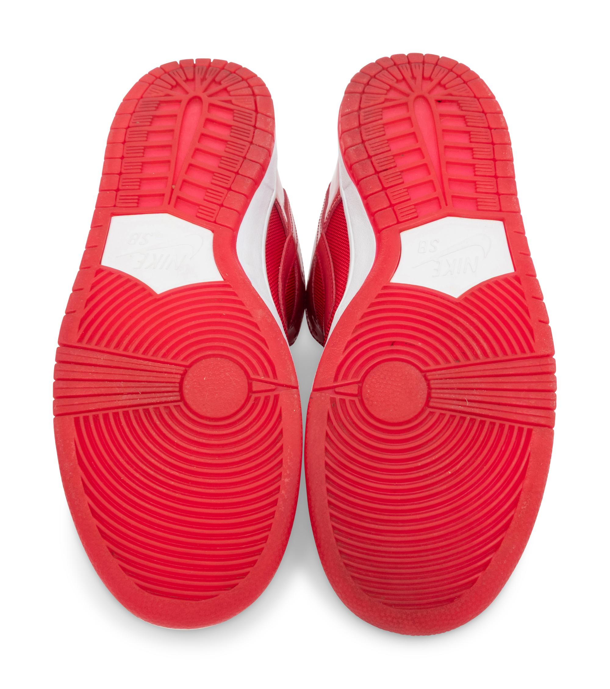 Dunk Low Pro SB Red Patent Leather