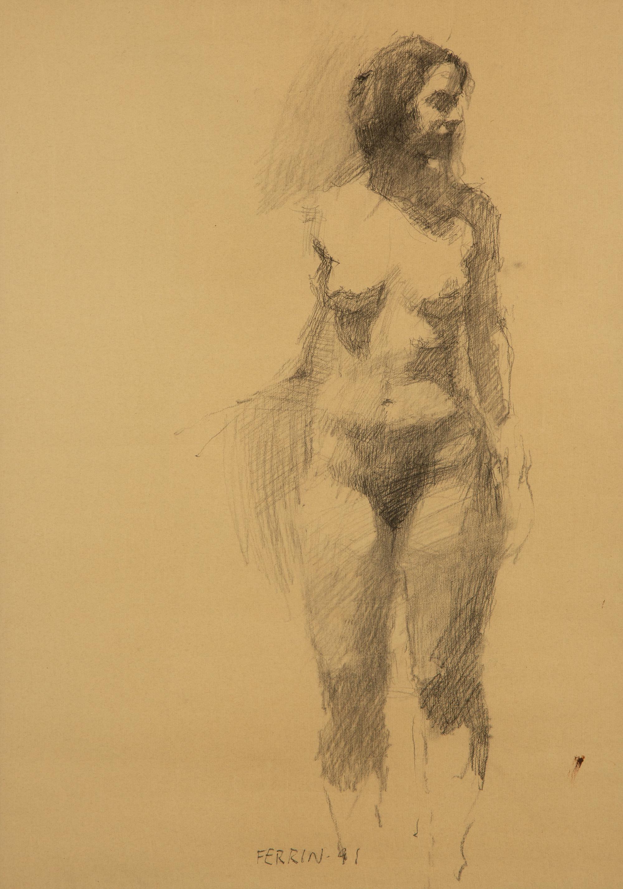 Untitled Nude Models (Three Framed Works)