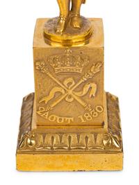 A Louis Philippe Gilt-Bronze Figure