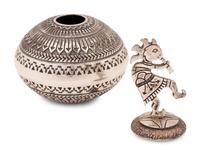 Miniature Sterling Silver Jar, with Kokopelli Lid