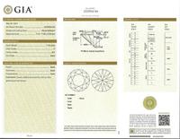 A Pair of 14K White Gold and Diamond Studs 1.18 Carat & 1.19 Carat Round Brilliant-Cut Diamonds, GIA Certified