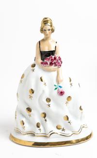 A Robj Figural Perfume Lamp Height 13 inches — FIRST HALF 20TH CENTURY