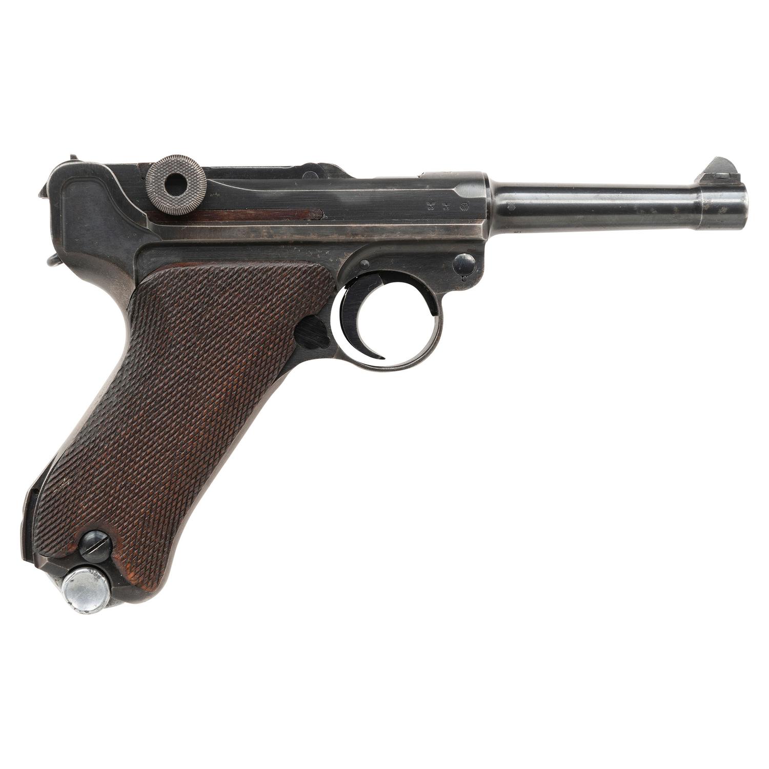 **1937 Dated S/42-Code Luger with Matching Magazine