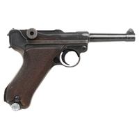 **1937 Dated S/42-Code Luger with Matching Magazine