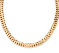 FISHER & CO., YELLOW GOLD NECKLACE