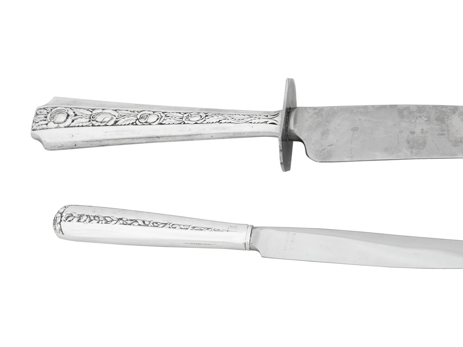 An American Silver Flatware Service