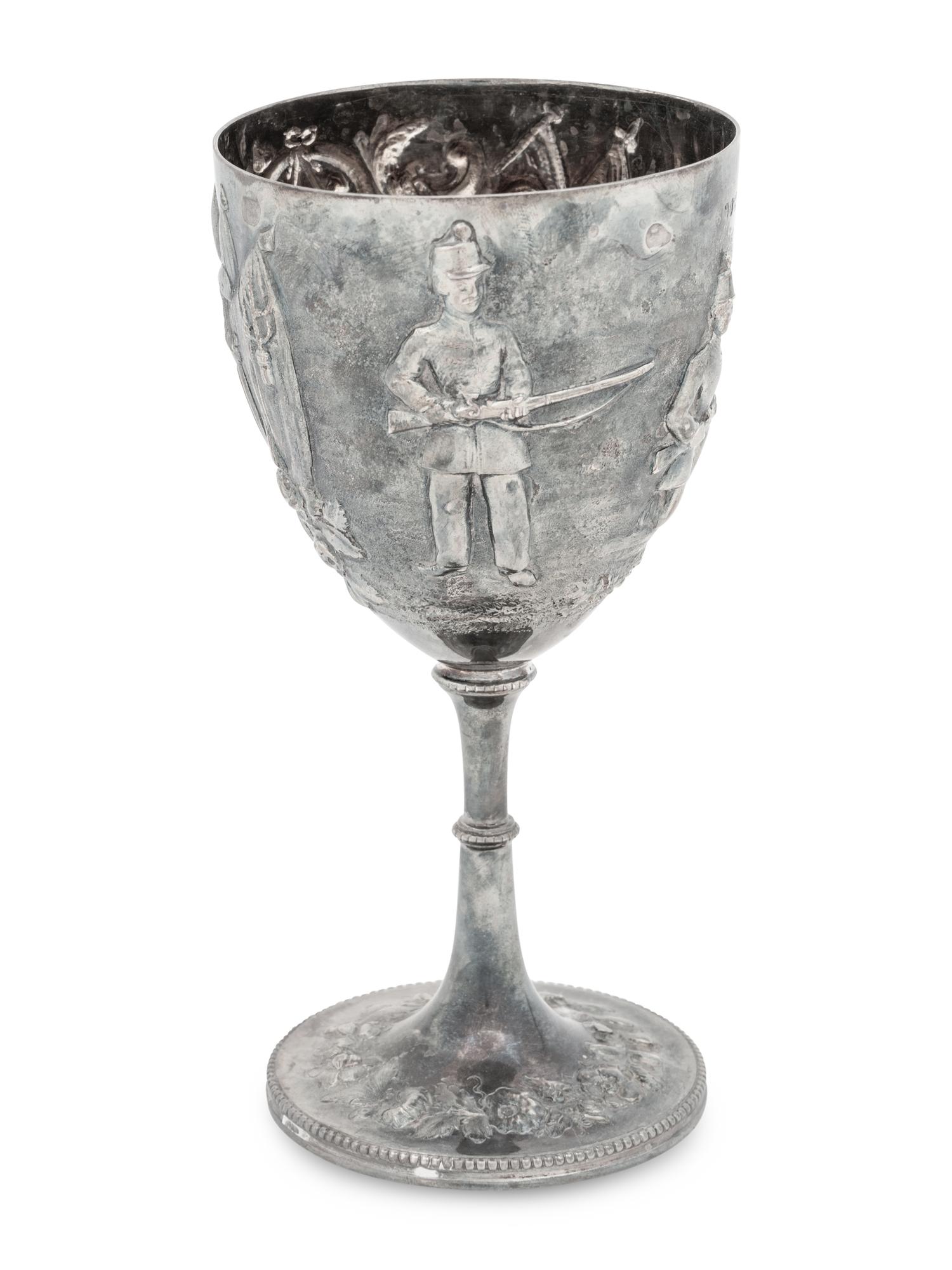 A Victorian Silver Presentation Cup