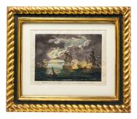 Three English Handcolored Engravings 7 x 9 7/8 inches. — 19TH CENTURY