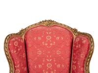 A Louis XVI Style Painted Bergère