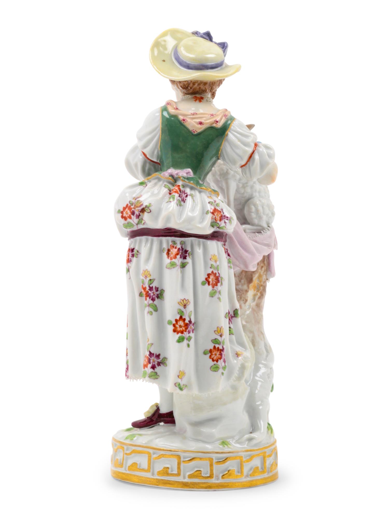 A Meissen Porcelain Figural Group