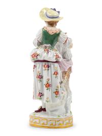 A Meissen Porcelain Figural Group