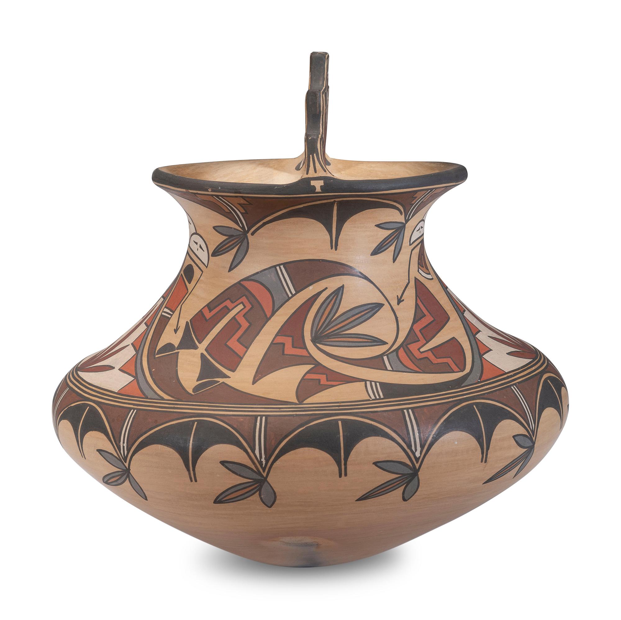Polychrome Pottery Jar