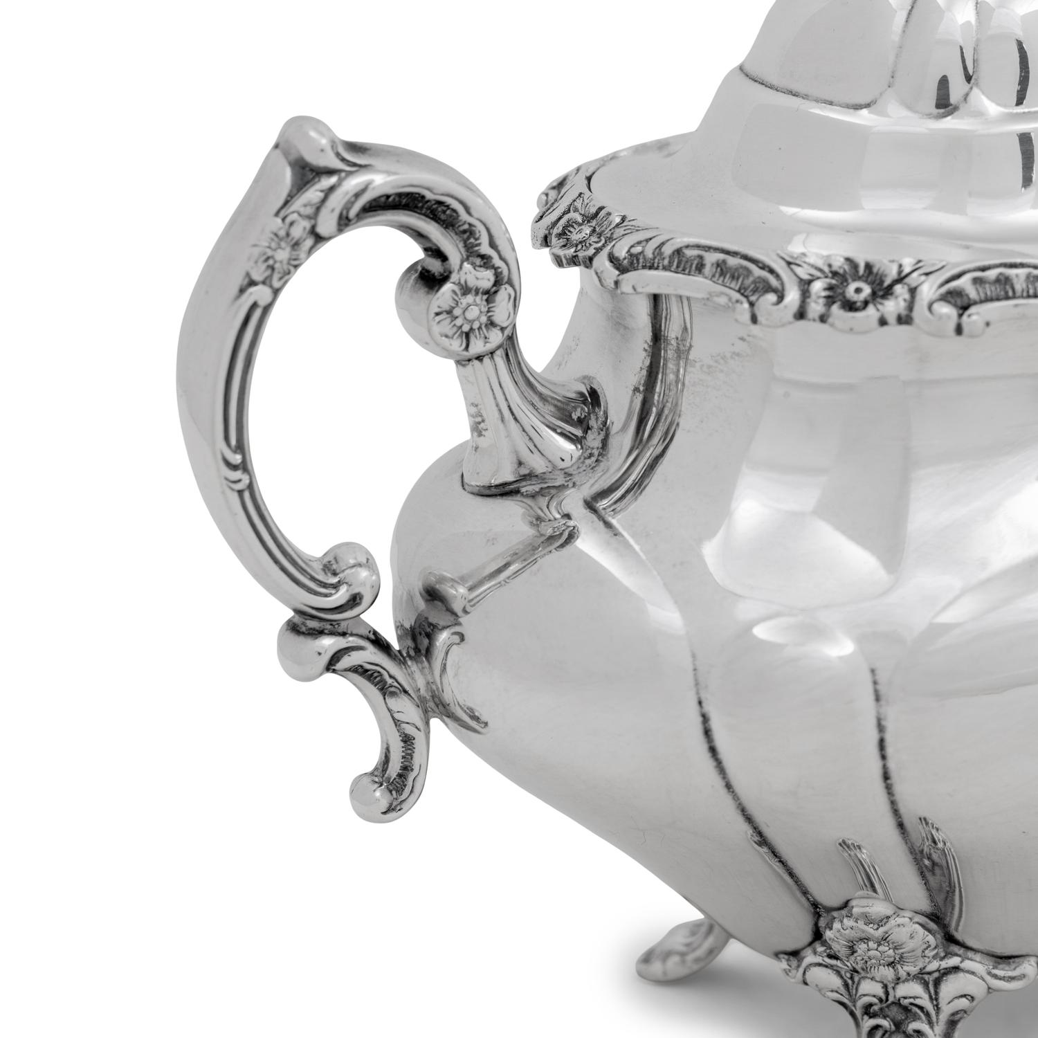 An American Silver Five-Piece Tea and Coffee Service