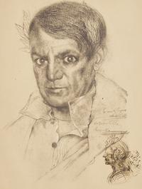 Salvador Dalí (Spanish, 1904–1989) — Portrait of Picasso (Moi, aussi, j'ai connu l'empereur), 1970