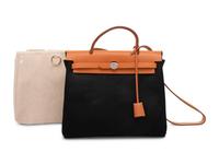 HERMÈS, HERBAG 31 IN BLACK & WHITE