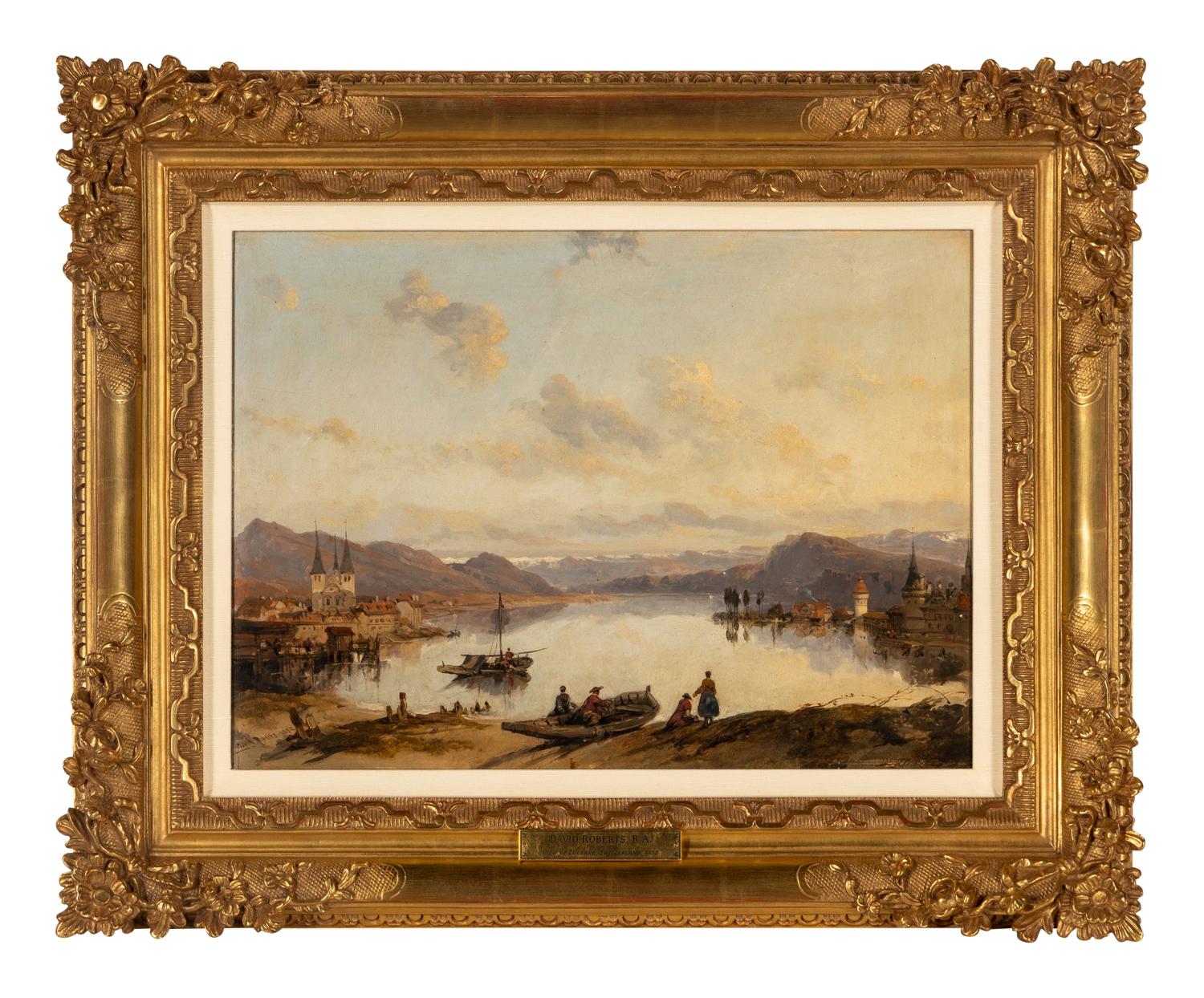 View of Lucerne, Switzerland , 1852