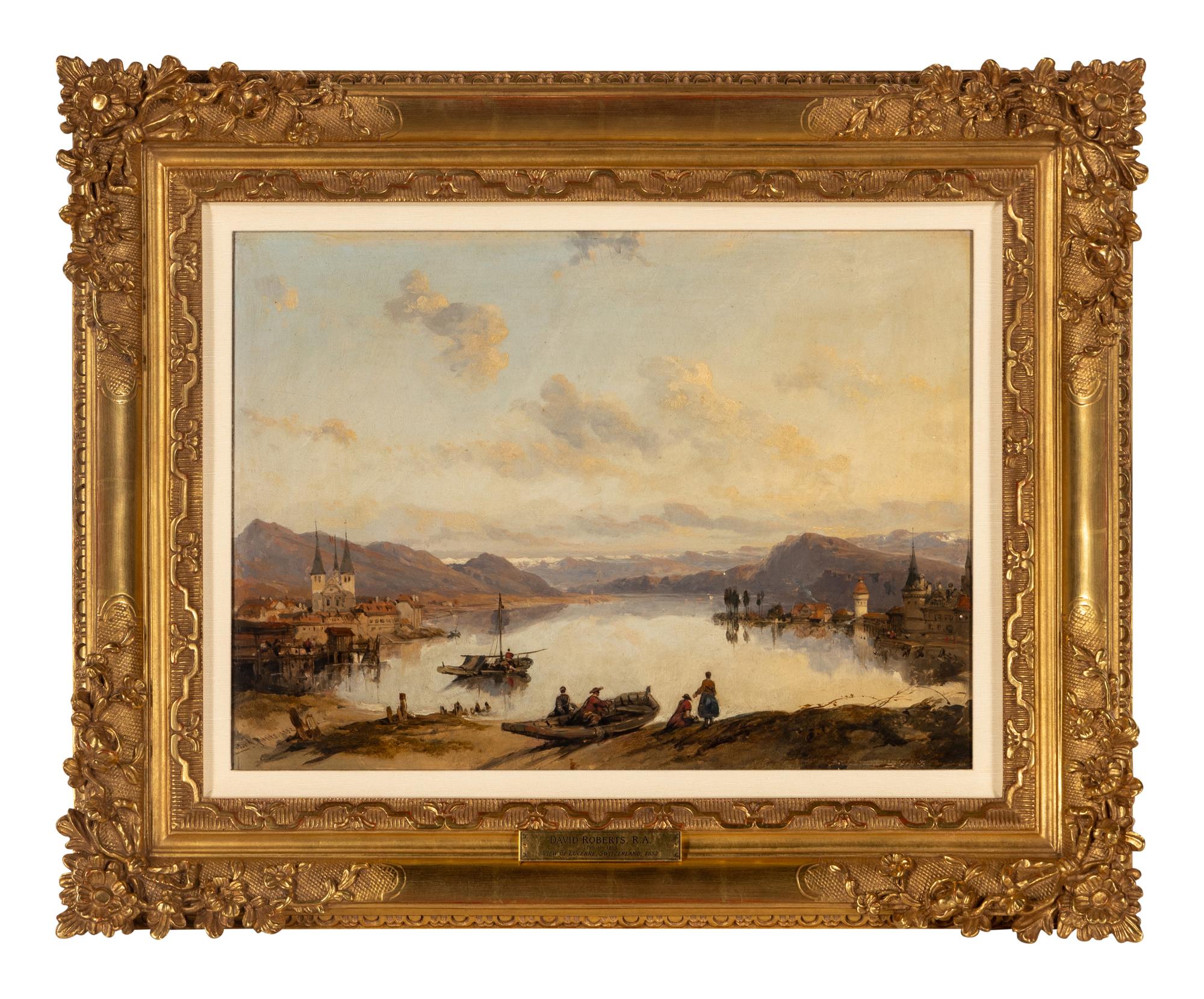 View of Lucerne, Switzerland , 1852