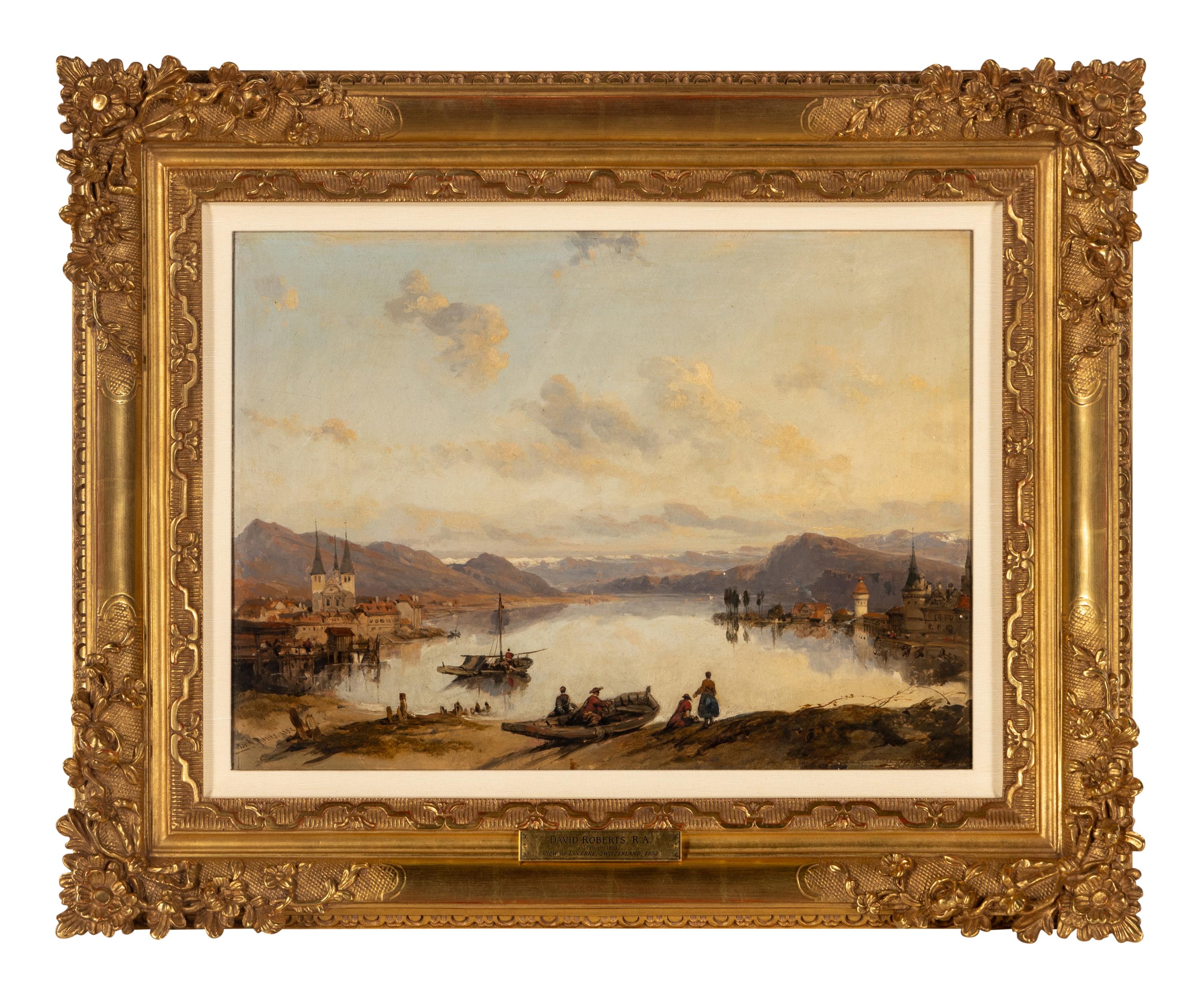 View of Lucerne, Switzerland , 1852