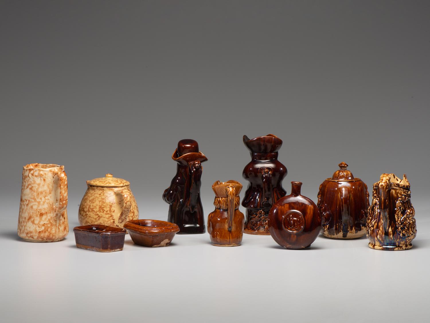 Ten Rockingham Glaze Articles