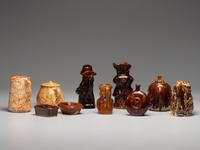 Ten Rockingham Glaze Articles