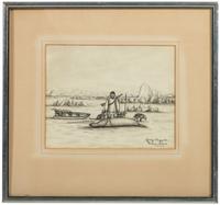 untitled, hunter with catch