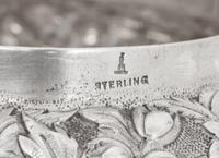 An American Silver Repoussé Dresser Box