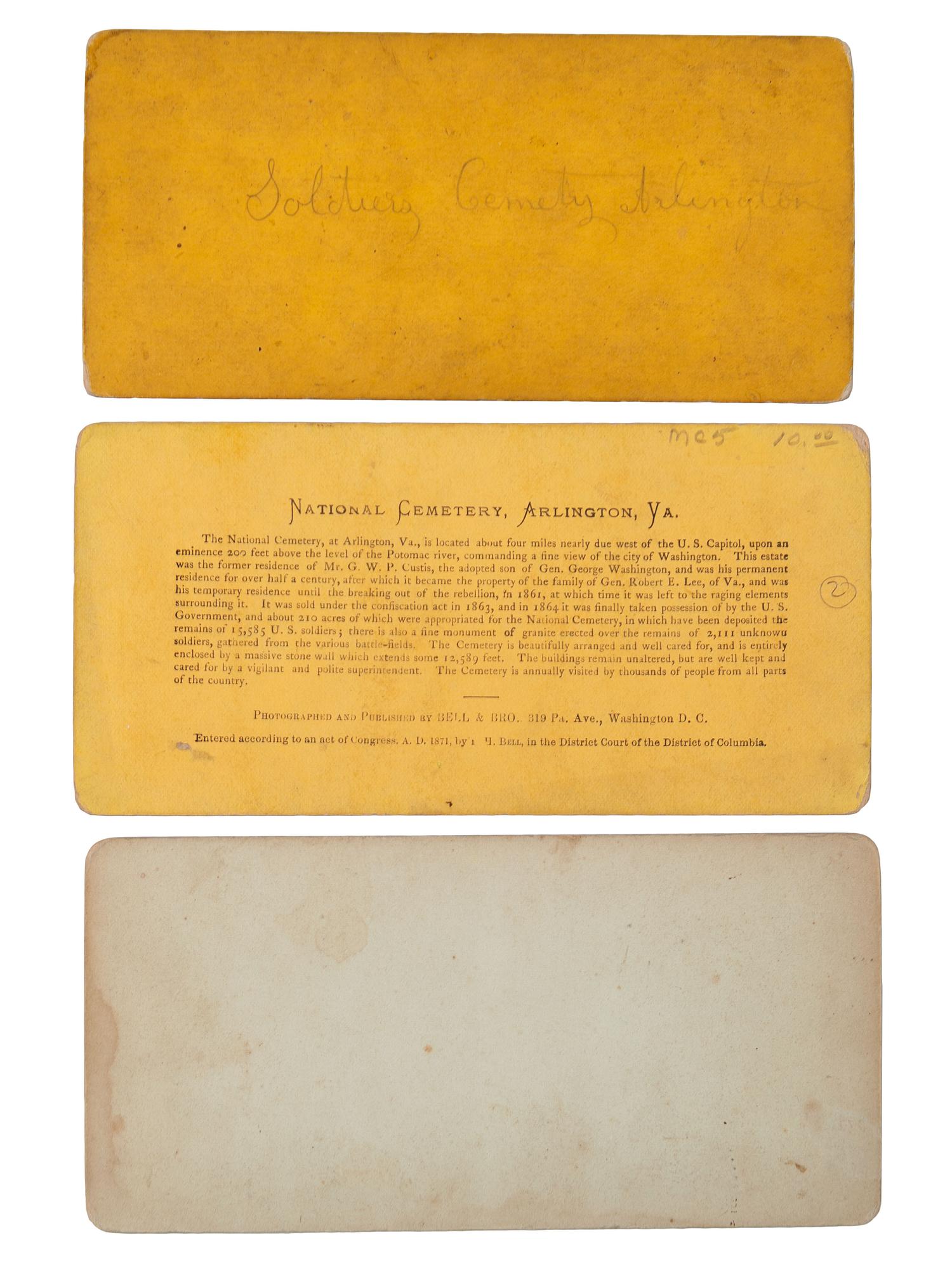[CIVIL WAR]. A group of over 50 stereoviews, highlighted by images of the Grand Review, and the US Arsenal and Navy Yard, Washington, DC, incl. cannon.