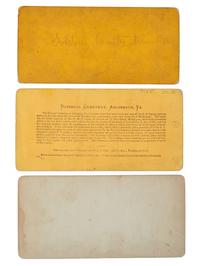 [CIVIL WAR]. A group of over 50 stereoviews, highlighted by images of the Grand Review, and the US Arsenal and Navy Yard, Washington, DC, incl. cannon.